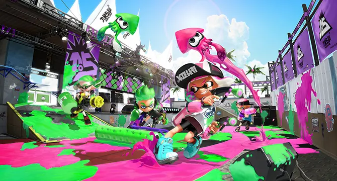 スプラトゥーン ピンク